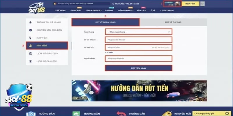 nạp tiền Sky88 nạp tiền Sky88